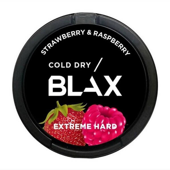 Снюс Blax Extreme Hard strawberry & raspberry купить Снюс Blax Extreme Hard strawberry & raspberry